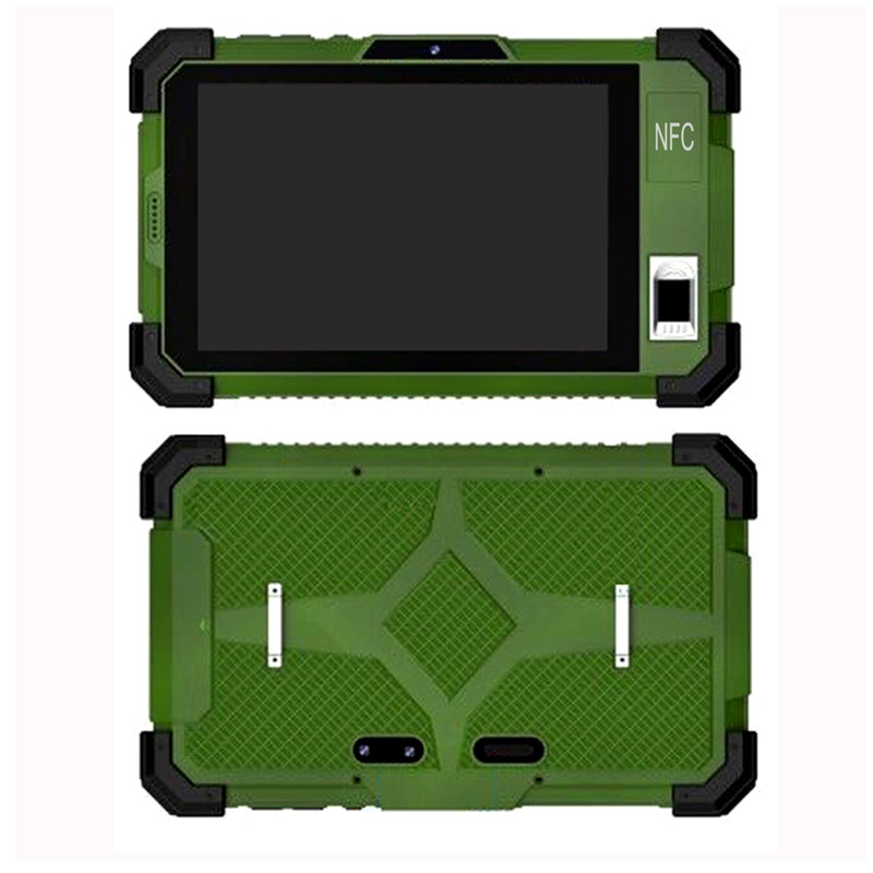 Cheapest 7 inch android RFID NFC fingerprint rugged tablets rugged tablet pc computer HR735